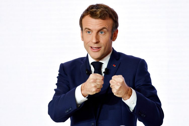 Wed. 8:53 a.m.: With salty language, Macron berates France's unvaccinated